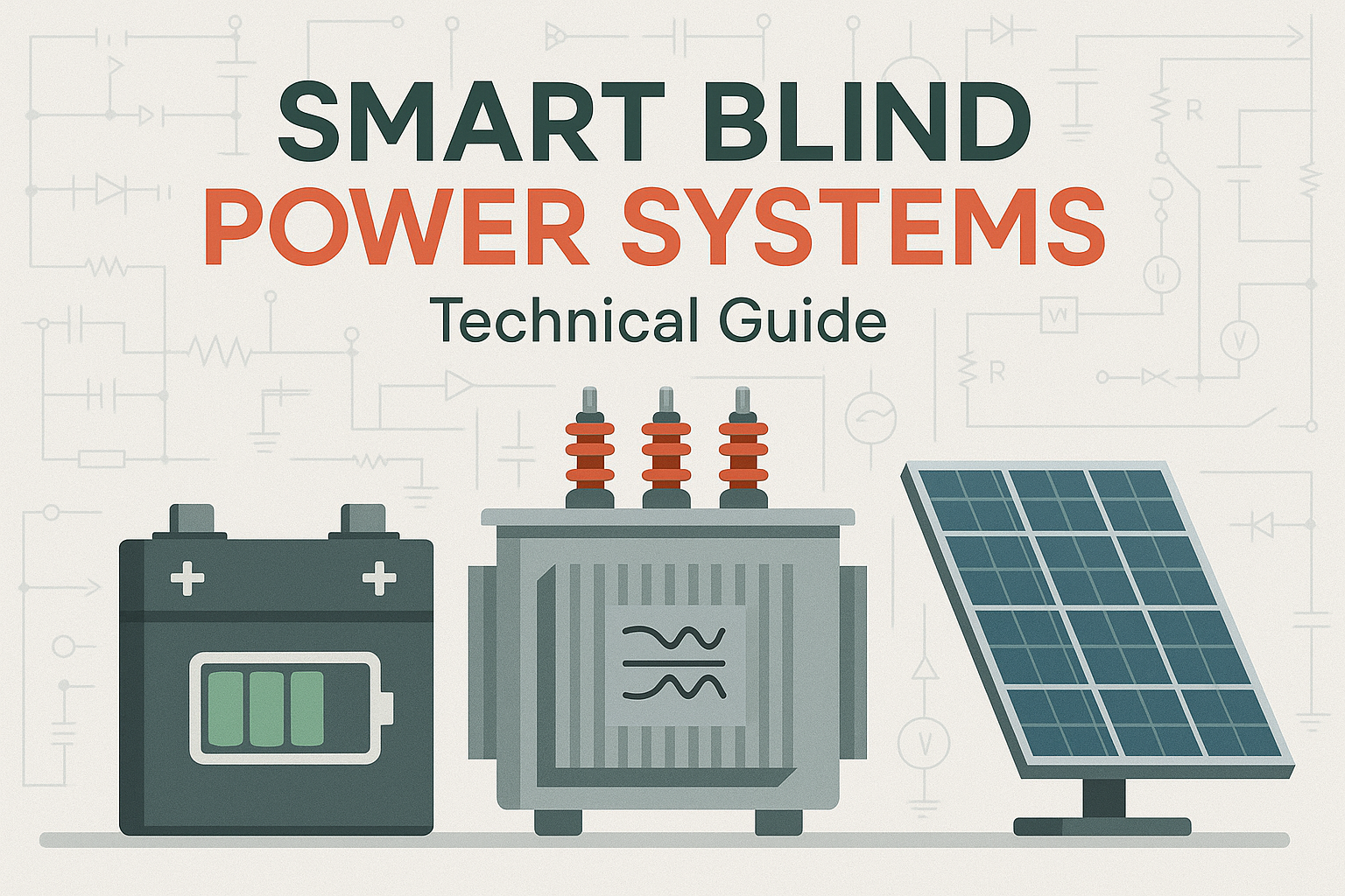 smart blind power systems technical guide
