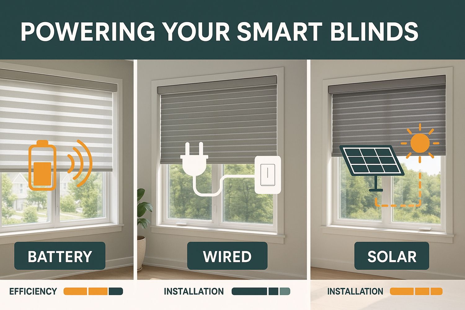 powering your smart blinds