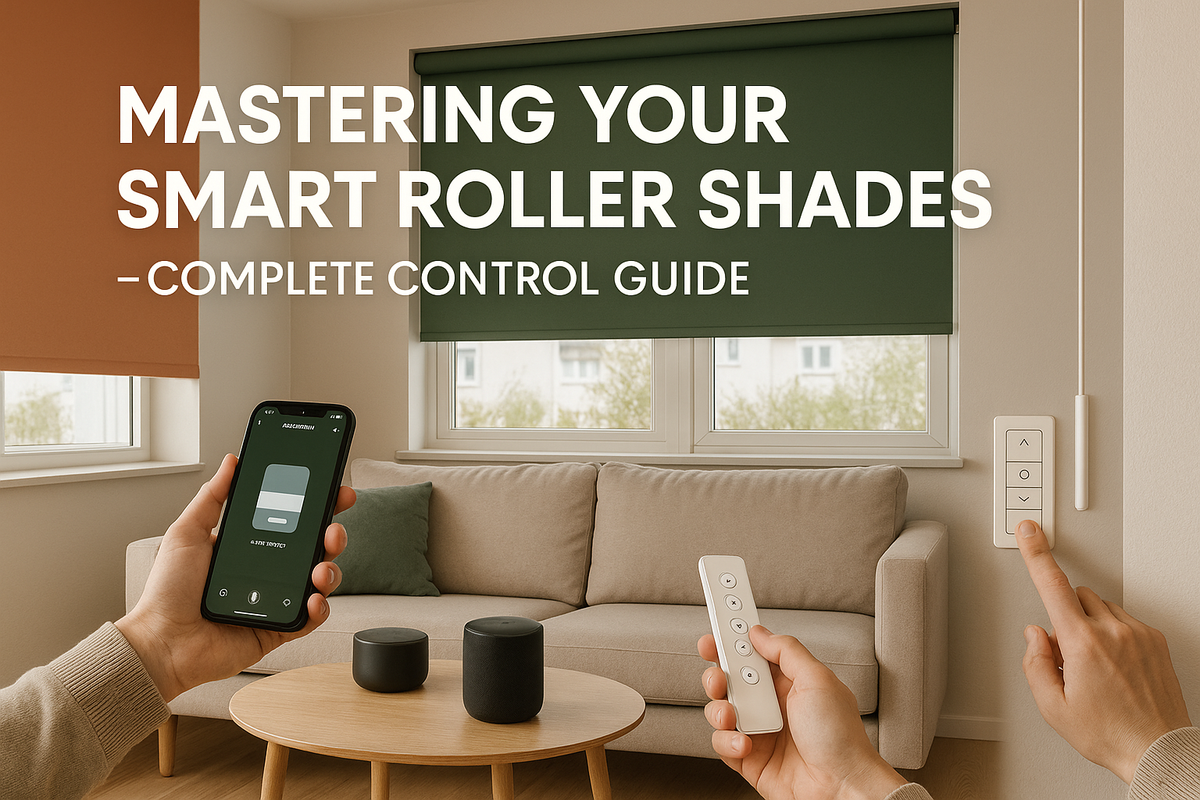Smart Shade Control Smart Roller Shades Control USA 2025: Ultimate Automation Guide ...