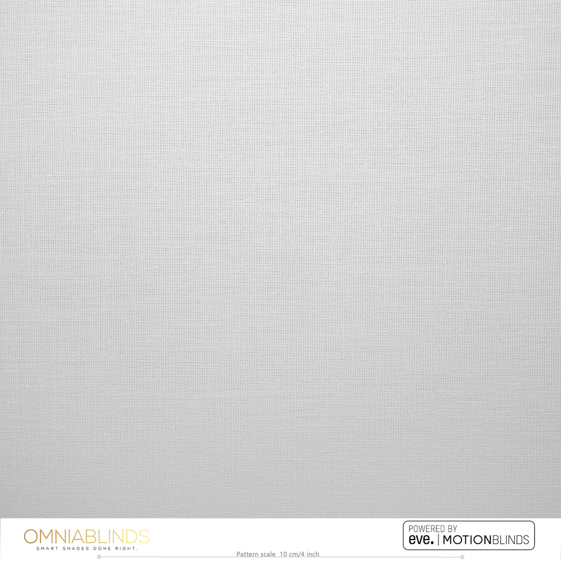 Havana - White - Smart roller shade