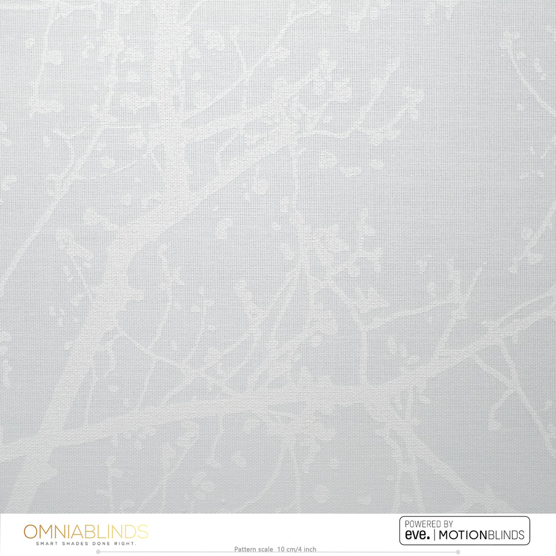 Oslo - White - Smart roller shade