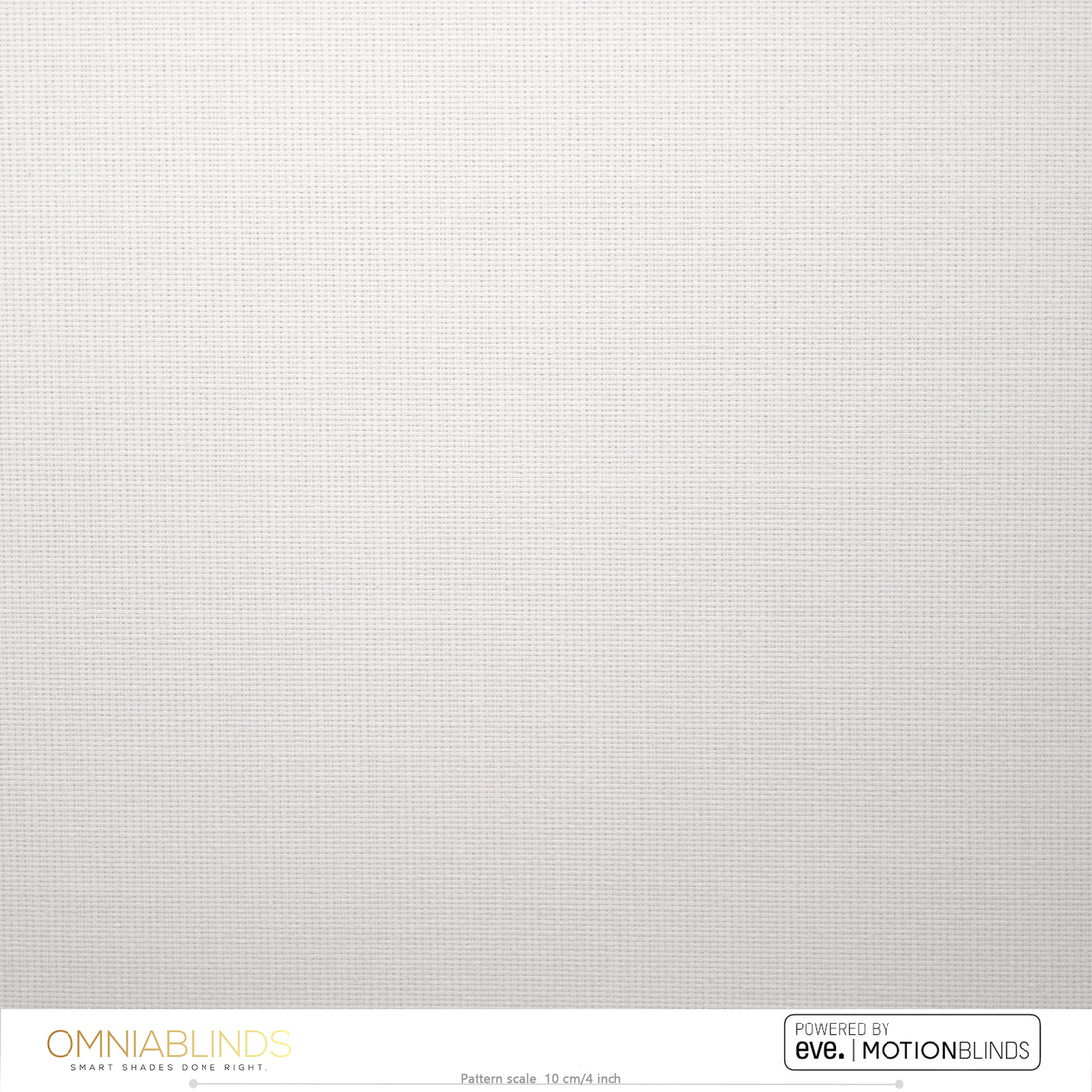 Panama - Optical White - Smart roller shade