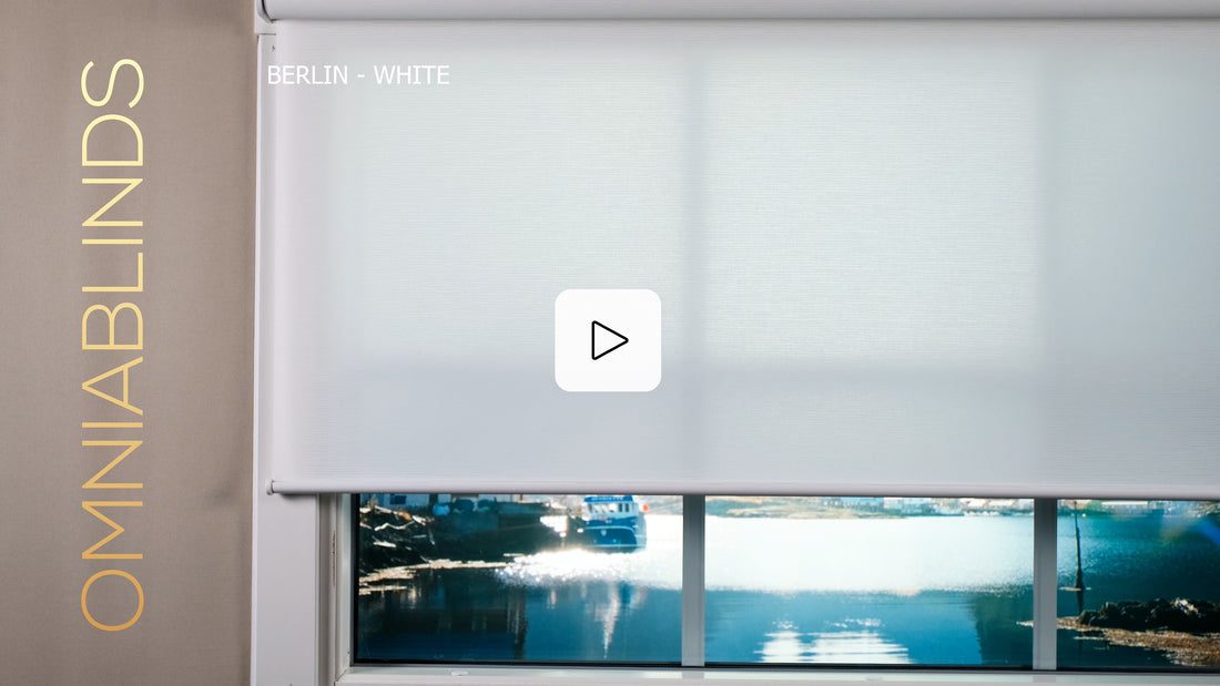 Berlin - White - Smart roller shade
