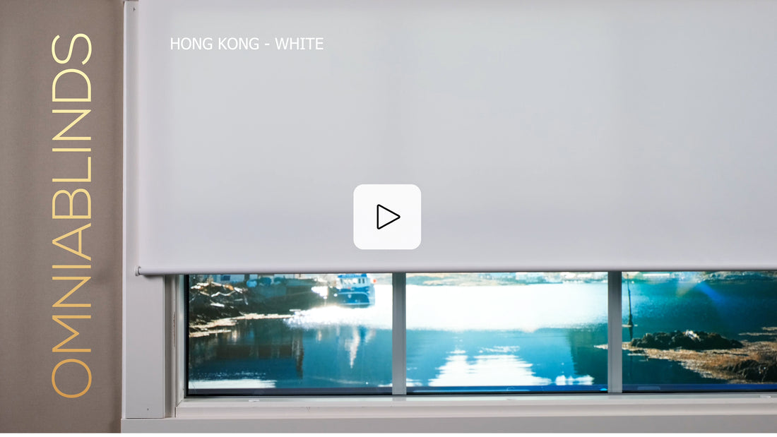 Hong Kong - White - Smart roller shade