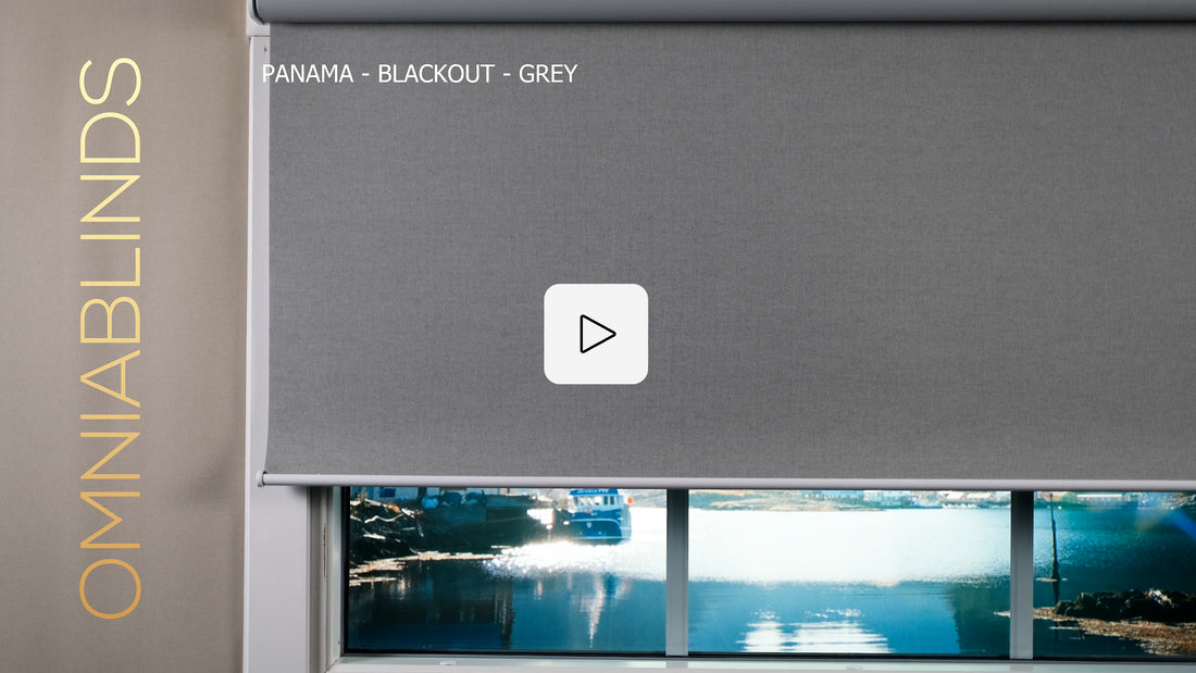 Panama - Blackout - Grey - Smart roller shade
